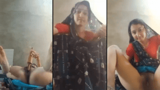 “Belan Ka Galat Istemaal” – Village Wife Uses Belan On Her Pussy While Her Kids Play In The Next Room
