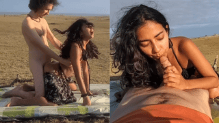 Hot NRI OnlyFans Babe Takes White Dick In The Park Until She Collapses And Gets Fucked Deeper